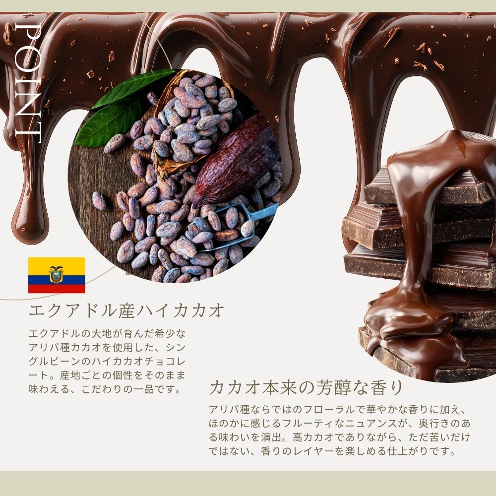 「お試し割れチョコ」パティシエ 手作り 割れチョコ <エクアドル産ハイカカオ>  常温発送