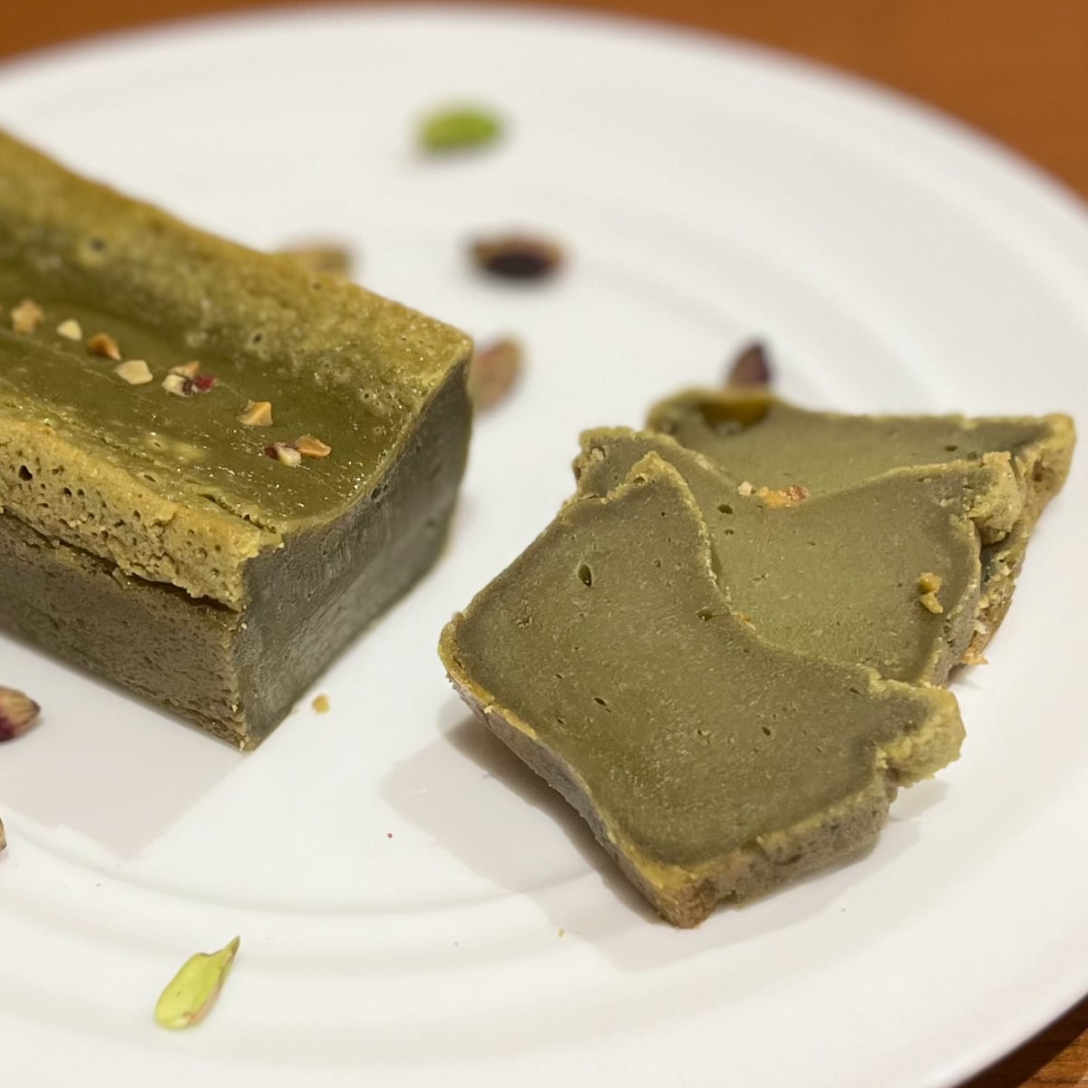 「温度でとろけるショコラ」ショコラドテリーヌ＜ブロンテ・ピスタチオ＞　パティシエニシカワケンジ 冷蔵発送